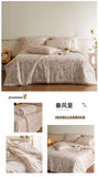 A-Class Double-Layer Soy Fiber Summer Quilt Air Conditioning Single Person Cool Thin Quilt Breathable for Student Home Textiles