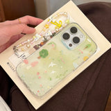 Cute Animal Bird Phone Case For Iphone 15Pro 16ProMax 13 14 15 16 Pro Max 13ProMax Cover Bracelet Fundas