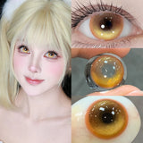 1Pair Hot Sales Color Contact Lenses for Cosplay Myopia Anime Grey Lens Cosmetics Beauty Pupil Contacts Fast Shipping
