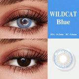 Small Pupil Colored Contact Lenses Half-Year Disposable Natural Beauty Cosmetics Color Contacts