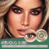 Color Contact Lens Breeze Green Lens Beauty Big Eyes Natural Pupils Makeup Blue Pupils Gray Contact Lenses Brown Cosmetics