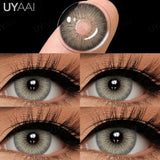 Color Contact Beauty Green Contact Lenses for Eyes Natural Lenses Blue Contacts for Women Eyes Makeup Gray/Brown Fashion