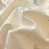 New Student Season Item Quilt Cover  A Fresh and Oxygen-rich Double-layer Gauze Printed Duvet Cover Skin-friendly Bedding