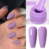 10ml Purple Red Series Gel Nail Polish Winter Dark Purple Nail Art Varnish Semi Permanent Soak Off UV LED Gel
