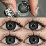 Natural Color Lens Eyes 2pcs Color Contact Lenses For Eye Blue Beauty Contact Lenses Eye Yearly Cosmetic Color Lens