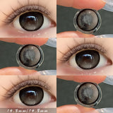 2pcs/Pair Eye Color Lenses Purple Contact Lenses Natural Brown Pupils Lenses Big Diameter Blue Pink BlackLens for Party