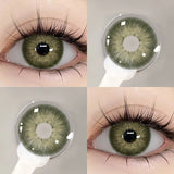 Natural Colored Contact Lenses Brown Eye Lenses Gray Contacts Blue Lens Colored Pupils Cosmetics Beauty Yearly Use