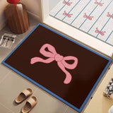 Korean Style Knot Wire Loop Carpet Home Entrance Door Mat Small Carpet For The Entrance Hall Bathroom Door Carpet
