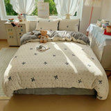 New Style of Light and Fresh Thickened High-weight Milk Fleece Quilt Cover  Autumn and Winter Warm Duvet Covers