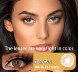 New Natural Color Contact Lenses 2pcs Colorful Makeup Eyes Contact Lens Blue Beauty Pupils Yearly Cosmetic Gray Lenses