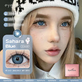 New Natural Color Contact Lenses 2pcs Blue Eyes Lenses Gray Eye Contact Brown Colored Eye Lens Green Beauty Makeup Lens