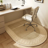 Non Slip Office Chair Mat for Hardwood Floor Bohemian Beige Desk Chair Mat Arch Rolling Chairs Mats for Office Home Decor