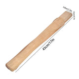1pcs 38/43cm Axe Replacement Handles Wooden Accessory Wood Hatchet Camping Part Camp Replaceable Hammer Tools