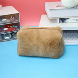 Cute Plush Pencil Pouch Pen Bag for Girls Gift Large Capacity Pencil Case Pen Box Stationery Supplies Cosmetic Pouch Storage Bag