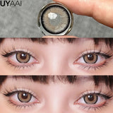 Color Contact Lenses with Diopters Korean Eye Contacts Lenses Colorcon Black Lenses High Quality Natural Optical Lenses