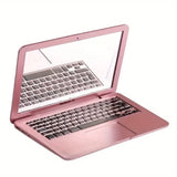 Hot Sale 1X High Quality Portable Creative Mirror Mini Makeup Mirror For Apple Notebook Macbook Air Apple Computer