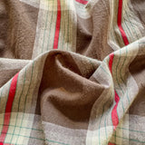 New Soft and Skin-friendly All-cotton Duvet Cover Skin-friendly Breathable Checkered Quilt Cover with Pillowcase