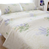 Thiened Pure Cotton Blue Wind Bell Bedding Set Ins Small Flower Tee Piece Bedding Set Quilt Cover Single Bedding Set