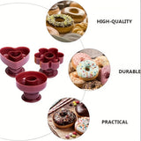 3pcs, Donut Molds Set, Plastic Doughnut Cutters, Baking Tools, Home Kitchen Accessories