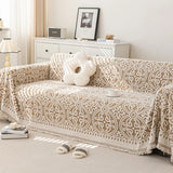 Plush Sofa Towel Cover Blanket, 3,4 Seater, One Piece Couch Cover, Luxury Throw Slipcover, Anti Cat Scratch