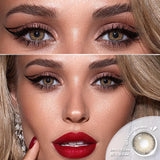 1Pair Natural Color Contact Lenses Color Contact Lenses For Eyes Contacts Lense Eye Yearly Use Beauty Makeup for Eyes