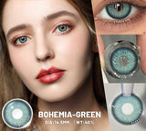 2pcs Natural Color Contact Lenses for Eyes Blue Eye Lenses Gray Pupils Lens Brown Lenses Yearly Cosmetic Green Contacts