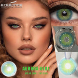 1pair Natural Colored Contact Lenses Brown Eye Lenses Gray Makeup Eyes Pupils Lens Yearly Green Beautiful Pupils Yearly
