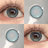 2PCS New Korea Product  Pink Colored Contacts Lenses Fashion Soft Makeup Color Contacts Beautiful Pupils Fast Shiping