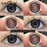 Halloween White Colored Contact Lenses Cosplay Crazy Red Contact Lenses Black Anime Eye Lenses White Beauty Makeup Lens