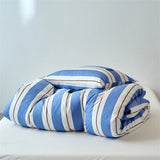 New Simple Wind 100% Cotton Stripe Single Product Quilt Cover High-quality Skin-friendly Duvet Cover Without Pillowcase