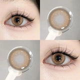 Colored Beautiful Pupil Contact Lenses Myopia Cosmetic for Eyes Artificial pupil Degree Contact  lens Prescription