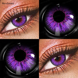 1 Pair Cosplay Contact Lenses for Eyes Cosplay Anime Lenses Multicolored Lenses Halloween Blue Eye Pupilentes 1 Year
