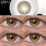 NEW Contact Lens Beauty Blue Lens 14.5mm Big Eyes Color Contact Lenses For Eyes Natual Pupils Cosmetic Lens Makeup Gray