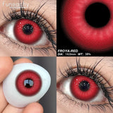 2pcs Anime Cosplay Contact Lenses Colored Lens for Crazy Halloween Solid Color Blue Contacts Pink Beauty Pupil Yearly