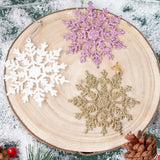 3/6/12Pcs Christmas Decoration Snowflake Hanging Christmas Tree Pendant for Home Decor Party Supplies Navidad New Year Ornament