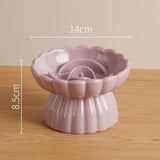 Dog Slow Feeding Bowl Cat Food Bowl Ceramic Elevated Cat Anti Suffocation Pet Feeder Anti Swallowing Dog Supplies  Pet Products