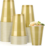 Pack 50PCS of 16OZ Party Cups for Beer Pong Game Drinks Soda Punch, Barbecue, Cola or Water Disposable Cups Beer Pong Game