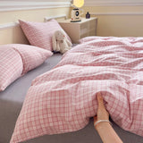 100% Cotton Comforter Cover Stripe Style Duvets Cover Skin-friendly Quilts Cover Home Bedding housse de couette (No Pillowcase)