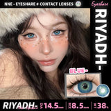 New 1Pair Blue Eyes Contact Colored Contact Lenses Gray Brown Colorful Beautiful Pupils Green Eyes Contact 6 Months Use