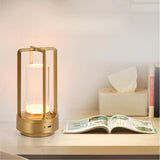 LED Night Light USB Charging Table Lamp Touch Control  Ambient Light for Bedroom Living Room Cafe Hotel Home Decor Gift
