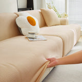 Elastic Universal Sofa Slipcover Knit Thicken Sofa Cover for Living Room Armchair Couch Cover L-shape Sofa Cover 1/2/3/4 Seater
