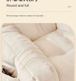 Solid Color Sofa Chair Cartoon Seat Children Sofa Lazy Cat Bean Bag Environ Mentally Friendly Portable Sofa Bedroom Furniture