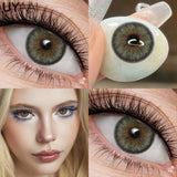 Siri Series NEW Colored Contacts Lenses Cleopatra Series Beauty Women Makeup Green Pupils Cosmetic Brown Natural Contacts