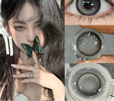 1 Pair 0~-8.00 Myopia Lenses Colored Contact Lenses with Degree High Quality Natural and Beautiful Pupils New Soft Lenses