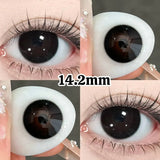 Light Brown/Black/Smoky Gray/Pink Natural Colored Contact Lenses For Women High Moisture Soft Blue Contact Lenses