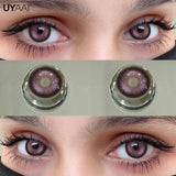 Color Contact Lenses Cosmetic Green Contacts Color Lens Eyes Purple Lenses Beauty Blue Lens High Quality Lenses for Women