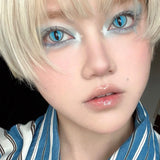 1pair Cateye Cosplay Color Contact Lenses Halloween Contacts