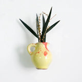 Ceramic Vase Fridge Stickers DIY Excluding Plants Mini Plant Vase Exquisite Three-dimensional Refrigerator Magnets Gift