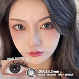 1 Pair Beauty 10 Colors Contact Lenses for Eyes Natural Pupil Color Lens Eyes for Myopia Free Shipping Half A Year Use