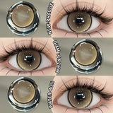 1 Pair Color Contact Lenses for Eyes Cosmetics Blue Contact Lenses Brown High Quality Natural Contact Lenses Gray Lenses